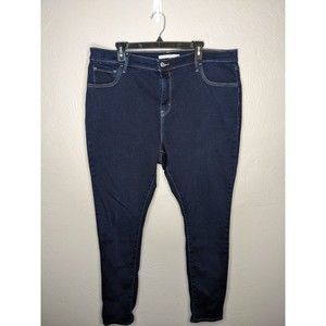 Levi's Women's Skinny Jeans - Dark Blue